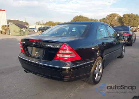 2004 Mercedes-Benz C 230 Kompressor Sport/Sport z USA, uszkodzony, nr VIN WDBRF40J34F552972